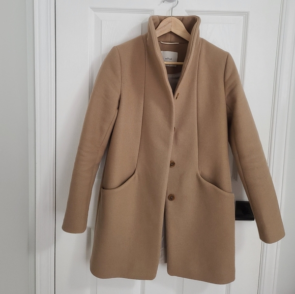 Wilfred Cocoon Wool Cashmere Coat - Size XS - Picture 10 of 16